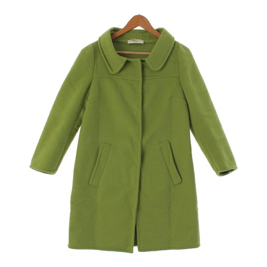 PRADA プラダ 08年 ウール アンゴラ ステンカラー ハーフ コート  