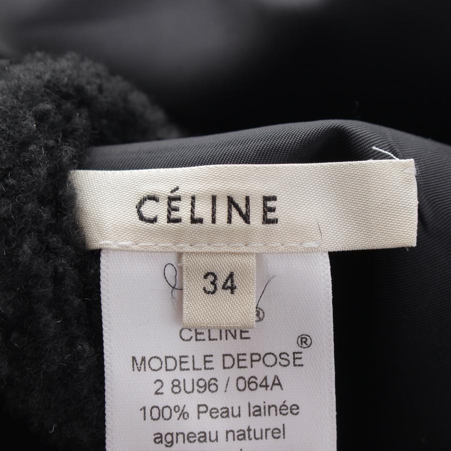 CELINE セリーヌ フィービー期 ムートン ファー リバーシブル ベルト  