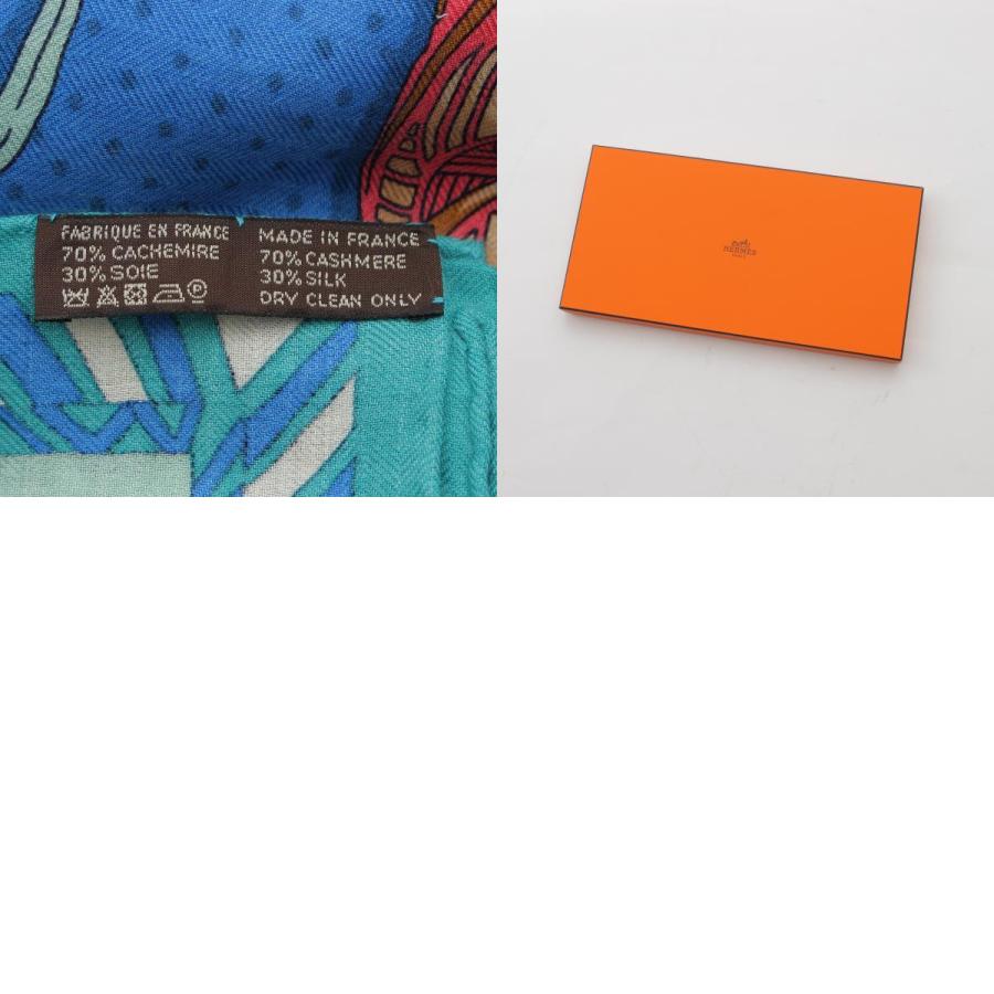 HERMES エルメス カレジェアン140 カシシル カシミヤ シルク HERMES エルメス カレジェアン140 カシシル カシミヤ シルク