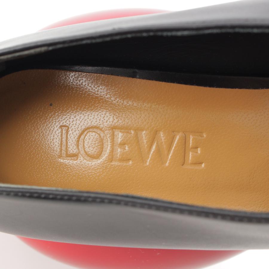 LOEWE ロエベ レザー バルーン Vネック ポインテッドトゥ LOEWE ロエベ レザー バルーン Vネック ポインテッドトゥ