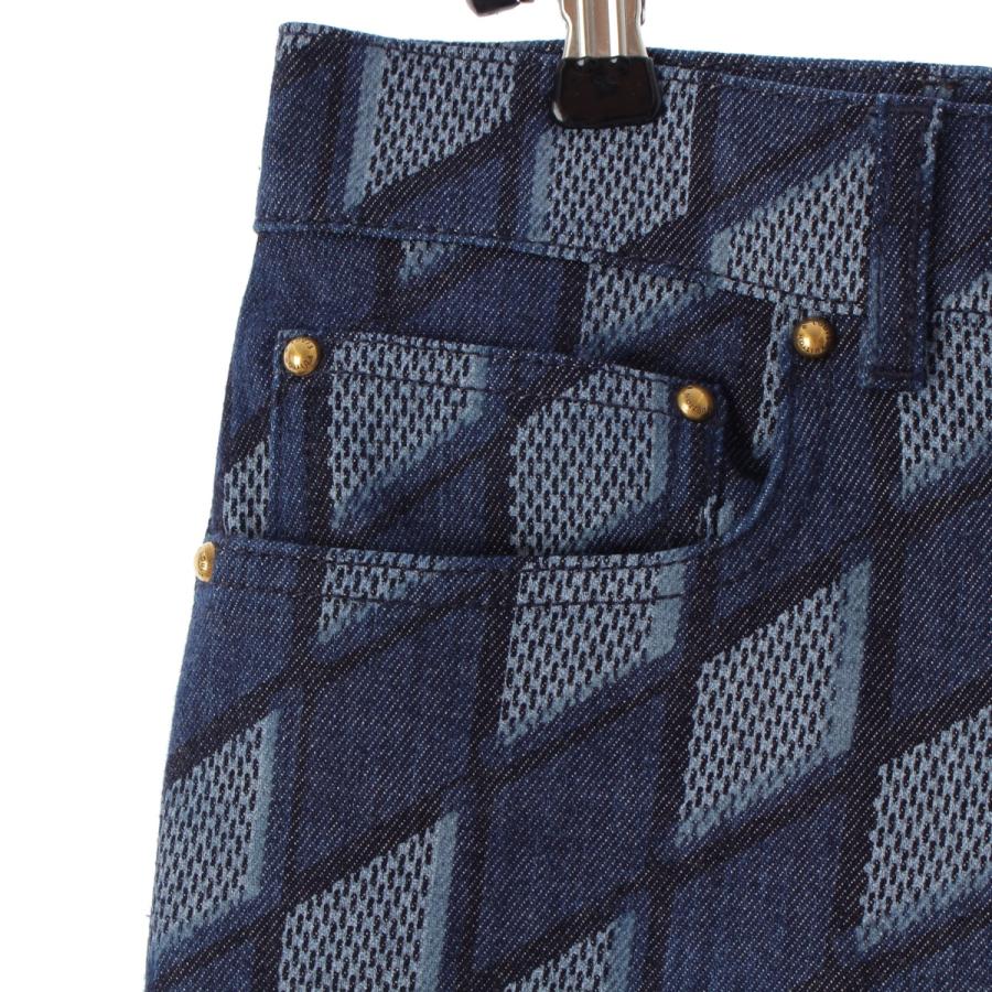 ✨新品✨ ルイヴィトンランアウェイ デニム 素材インディゴブルー81/2