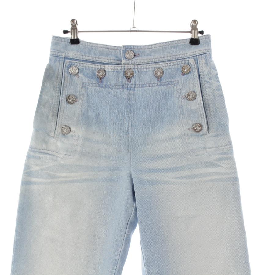 CHANEL（シャネル） 24AW ウォッシュドデニム ココマークボタン イリ