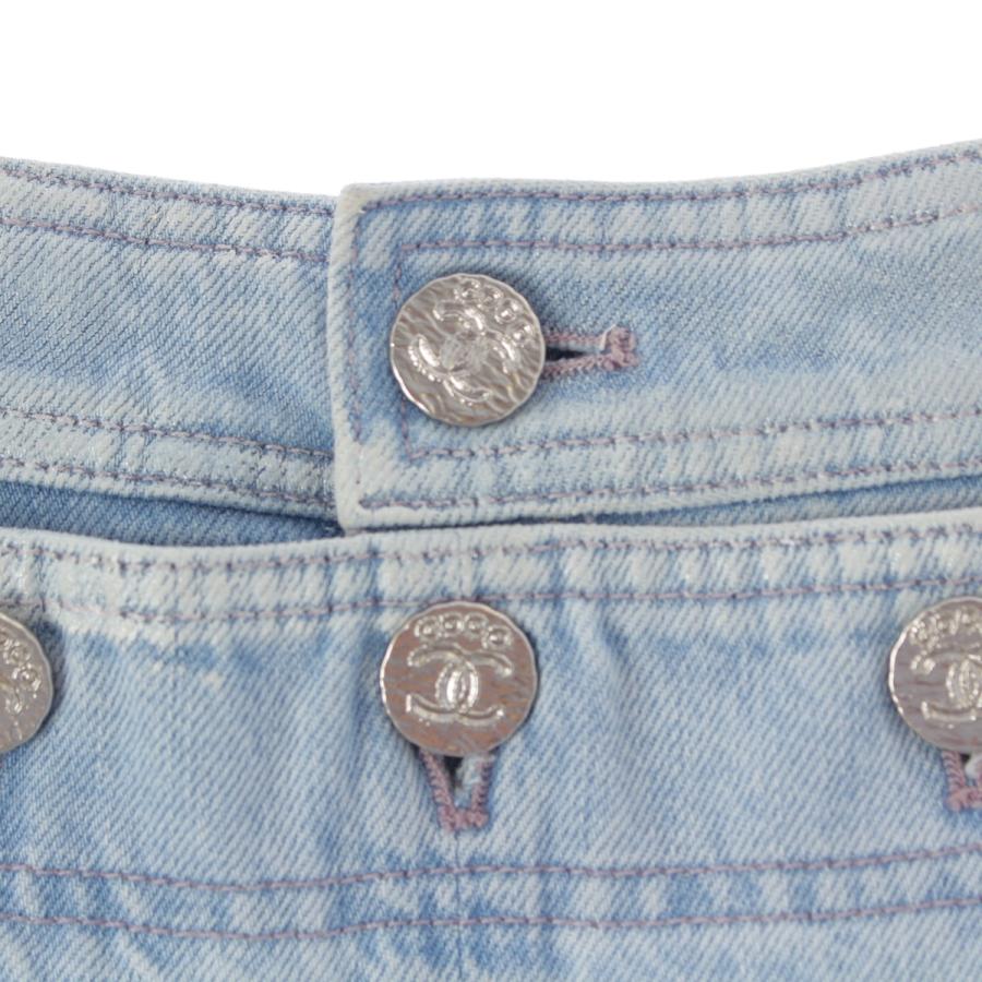 CHANEL（シャネル） 24AW ウォッシュドデニム ココマークボタン イリ