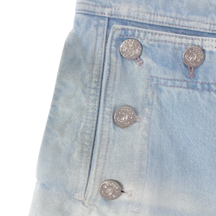 CHANEL（シャネル） 24AW ウォッシュドデニム ココマークボタン イリ