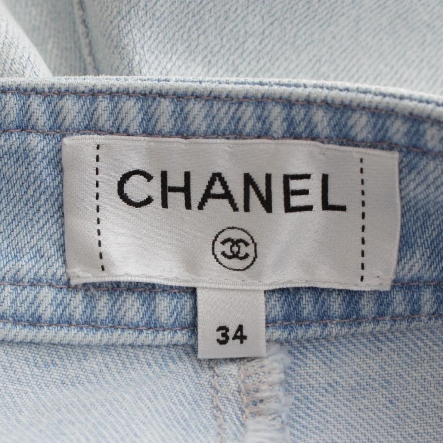 CHANEL（シャネル） 24AW ウォッシュドデニム ココマークボタン イリ