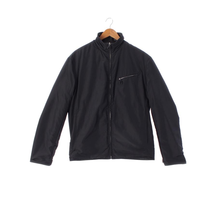 HERMES ラムスキン ブラックジャケット 48