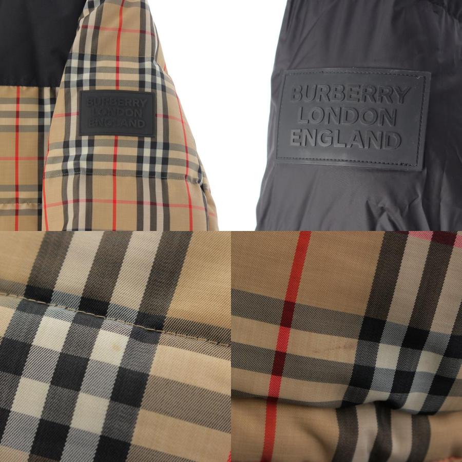 BURBERRY バーバリー ティッシ期 ナイロン ノバチェック リバーシブル 