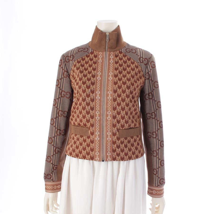 GUCCI（グッチ） 24AW コットン GGジャガード ジップアップジャケット