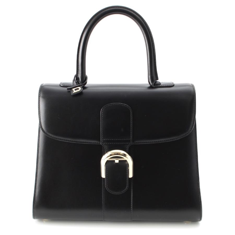DELVAUX デルヴォー ブリヨンMM ボックスカーフ 2way ショルダーバッグ  