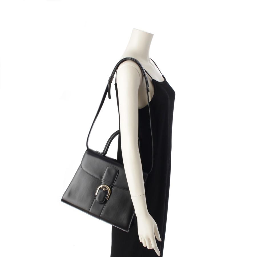 DELVAUX デルヴォー ブリヨンMM ボックスカーフ 2way ショルダーバッグ  