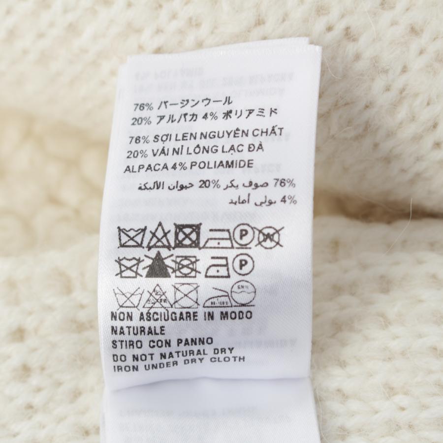 miu miu（ミュウミュウ） 23AW ヴァージンウール アルパカ ロゴ