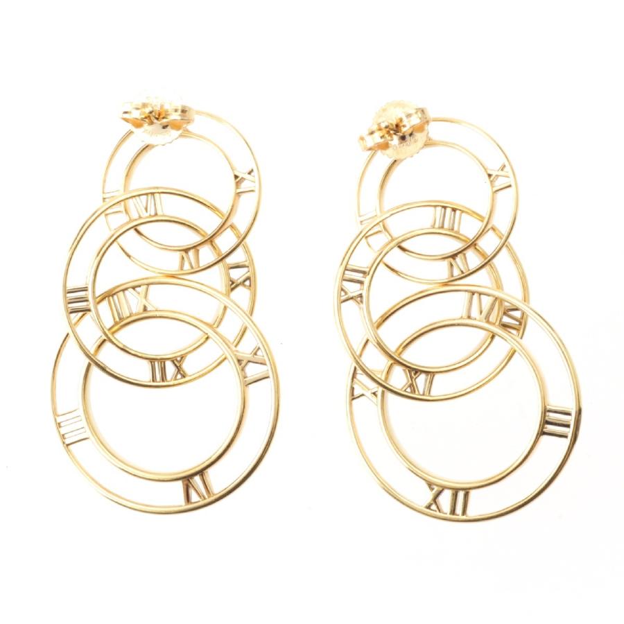TIFFANY&Co.（ティファニー） アトラス トリプルドロップ ピアス Au750
