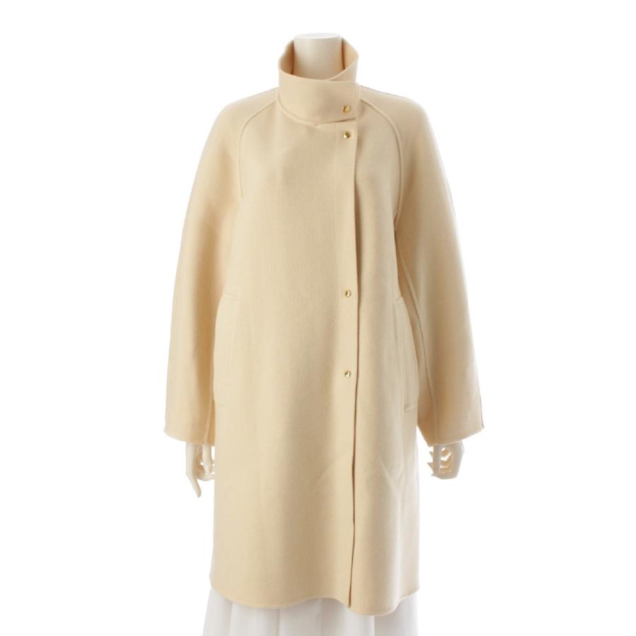 DRAWER ドゥロワー 24年 FALL2 カシミヤ カルゼケヌキ スタンドカラー  