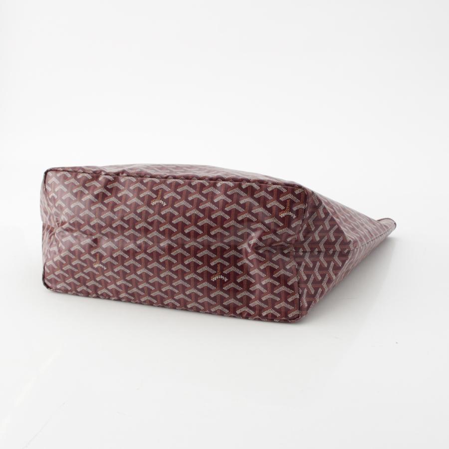GOYARD ゴヤール PVC サンルイGM トートバッグ ボルドー【中古】 : www