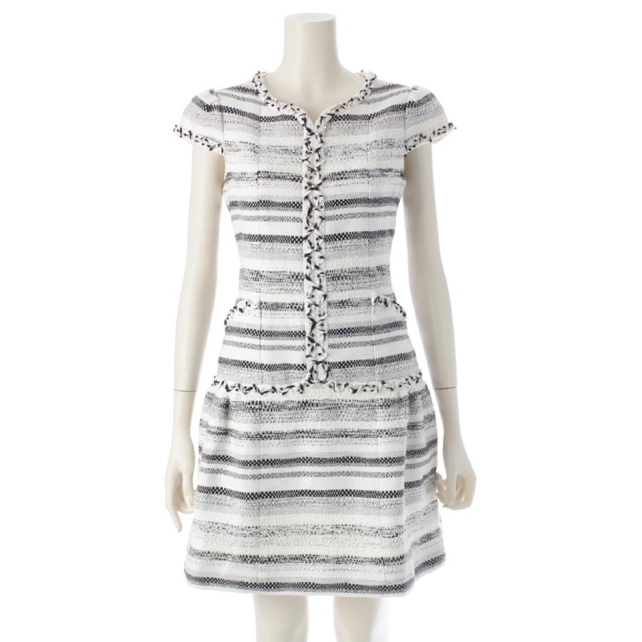 Rene ツイード半袖ワンピース René - Rene ツイードニットワンピース＊の通販 by アイム ラクマ店