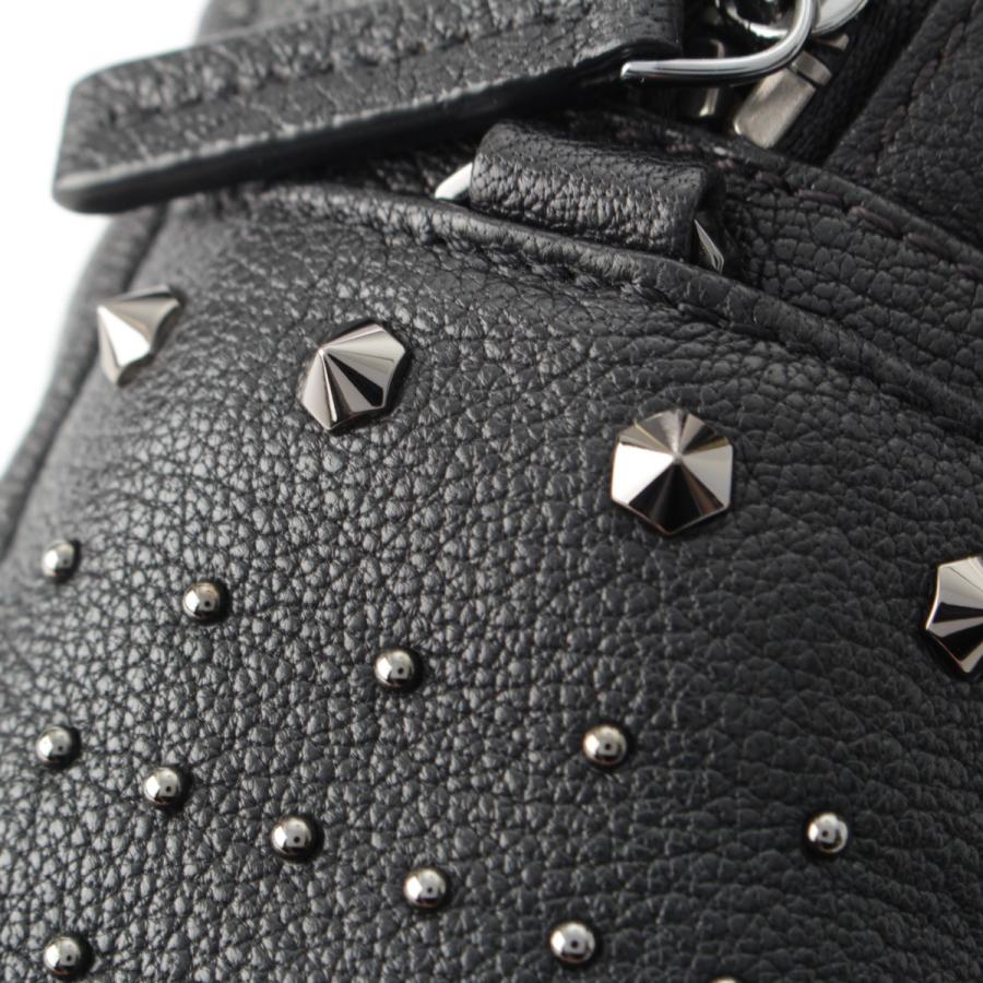 MCM エム・シー・エム レザー スワロフスキー スタッズ ミニ