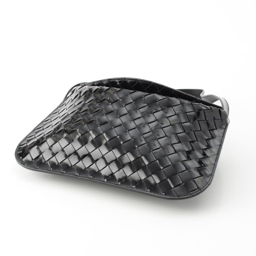 BOTTEGA VENETA イントレチャート ホーボー レザーショルダーバッグ ボッテガヴェネタ イントレチャート ホーボー レザー ワン
