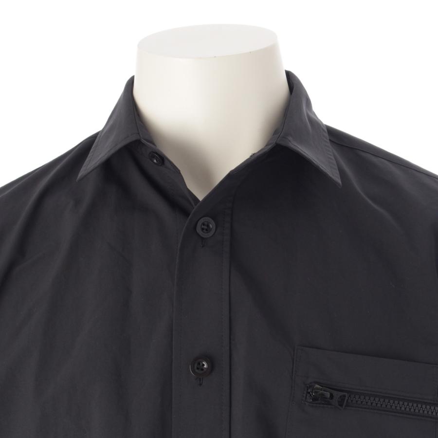 sacai（サカイ） 24年 Matte Taffeta Shirt 半袖シャツ 24-03358M