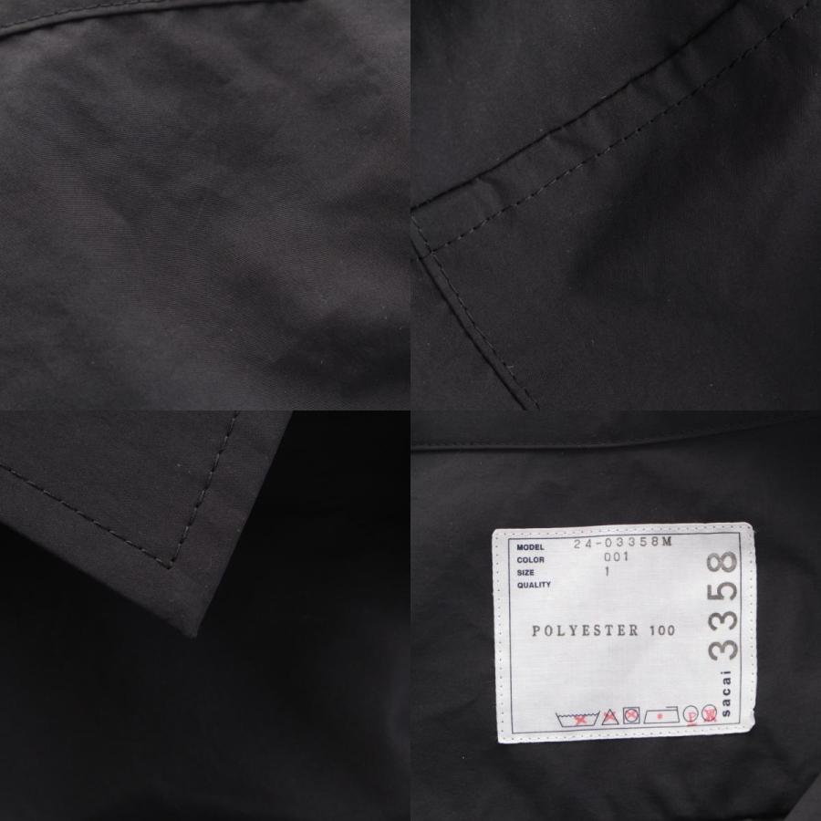 sacai（サカイ） 24年 Matte Taffeta Shirt 半袖シャツ 24-03358M