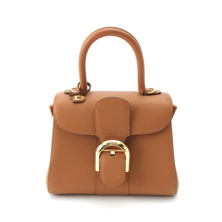 DELVAUX（デルヴォー） ロデオカーフ ブリヨン ミニ 2way ハンドバッグ 