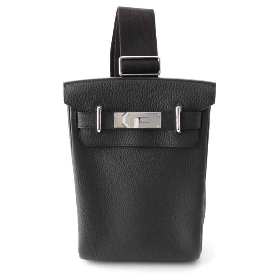 H ケリーアッカド 黒 ブラック 本革 ショルダーバッグ 新品 ボディバック HERMES エルメス 2023年 B刻 ケリー アッカドPM トゴ ワン