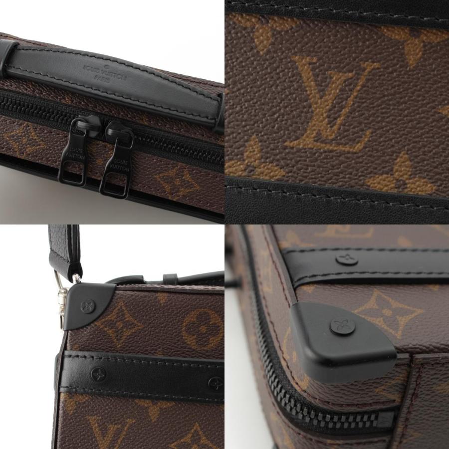 LOUIS VUITTON（ルイ・ヴィトン） レザー モノグラム マカサー ソフト
