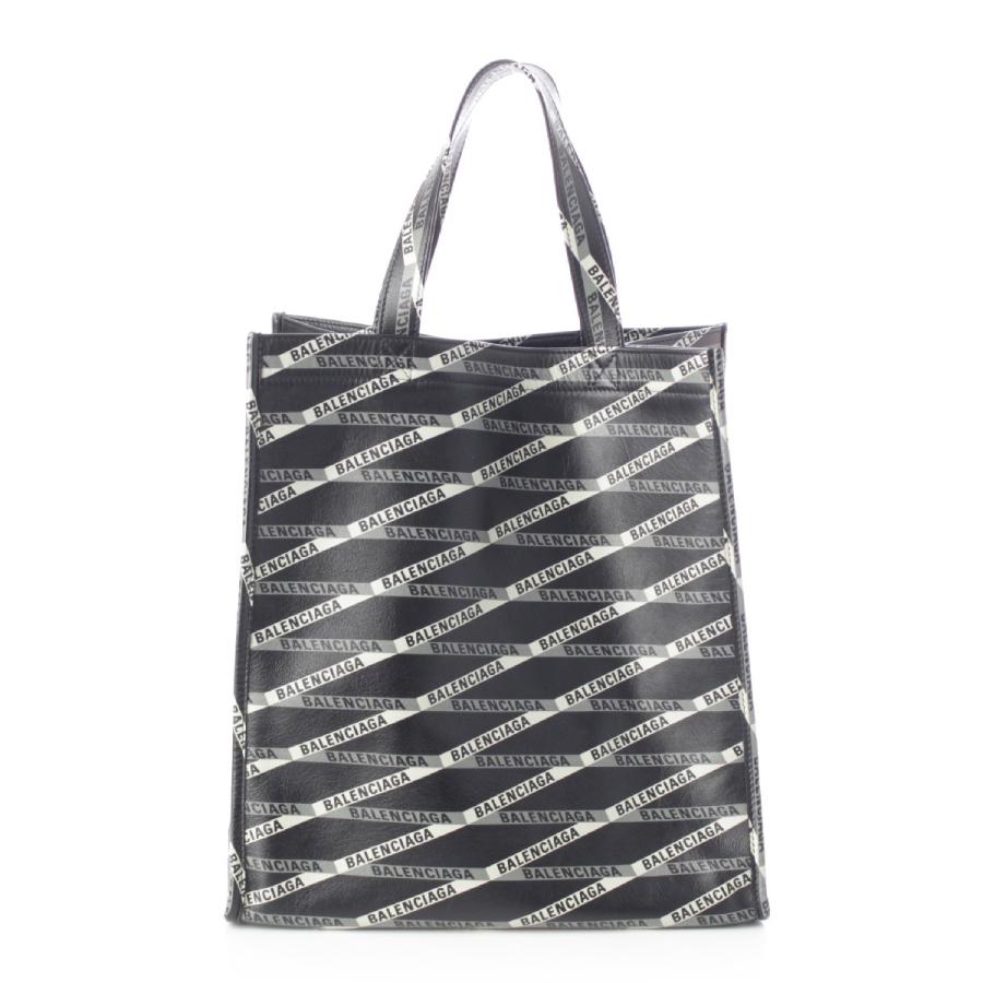 BALENCIAGA ストライプ レザートートバッグ 【公式通販】