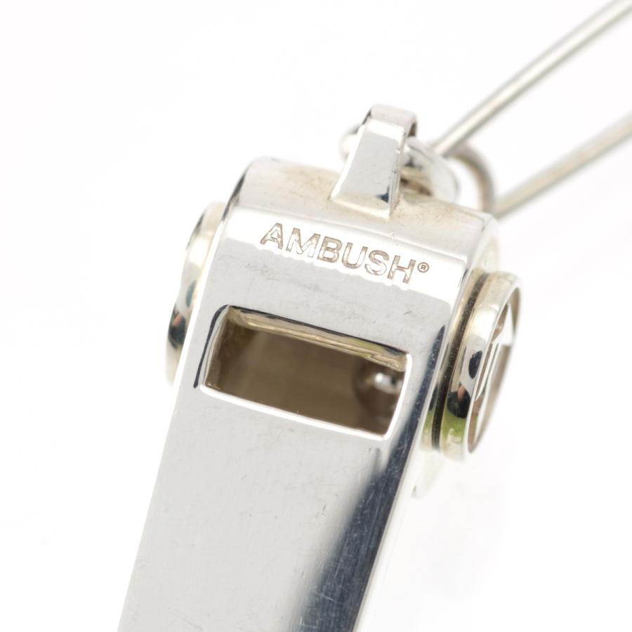 AMBUSH（アンブッシュ） ホイッスル チャーム 安全ピン シングル