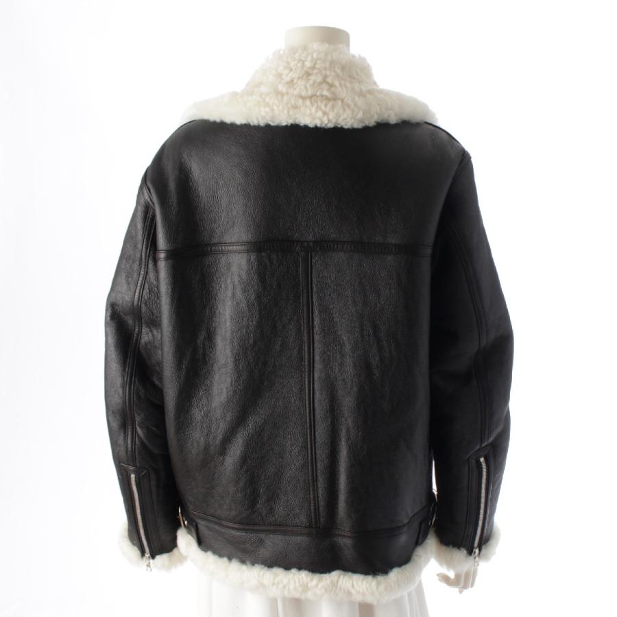 美品 POWWOW 襟ムートン Dポケット レザー ダブルライダースジャケット 美品 POWWOW 襟ムートン Dポケット レザー ダブルライダースジャケット