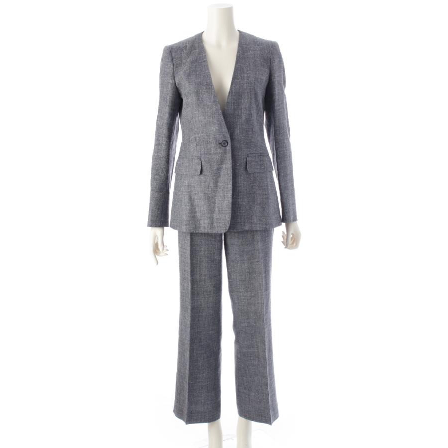 Max Mara（マックスマーラ） シルク リネン ノーカラージャケット