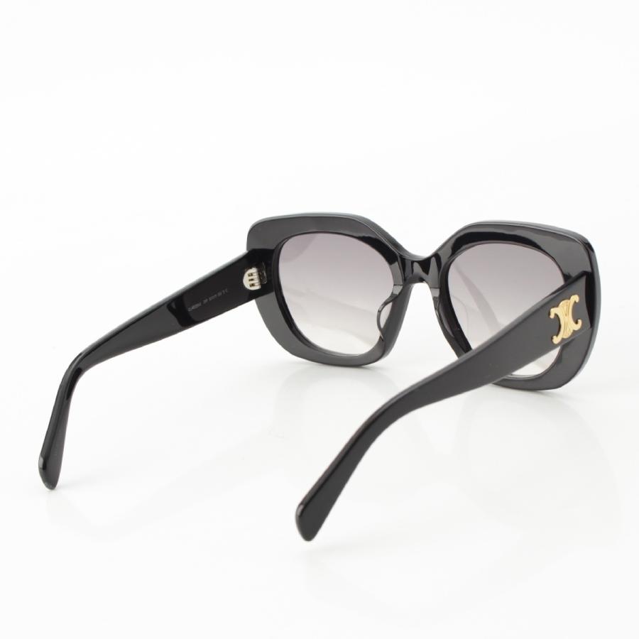 セリーヌ トリオンフ サングラス アイウェア CL40226U ブラック 55□19【中古】 CELINE（セリーヌ） トリオンフ サングラス CL40226U ブラック 55□19