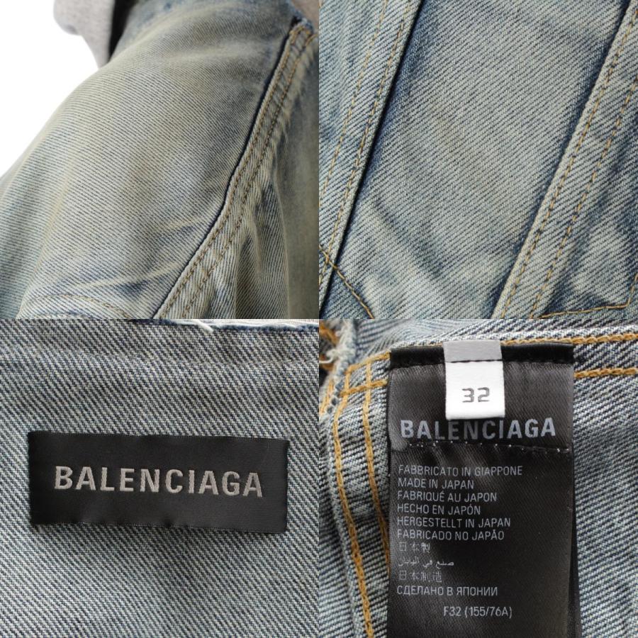 BALENCIAGA（バレンシアガ） 22年 コットン 装飾変形 フーデッド