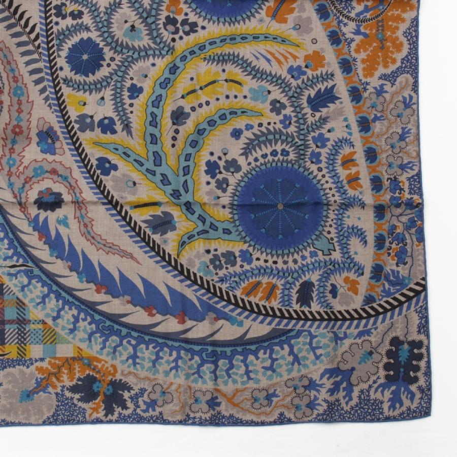 HERMES（エルメス） カシミヤ×シルク カレジェアン 140 Paisley
