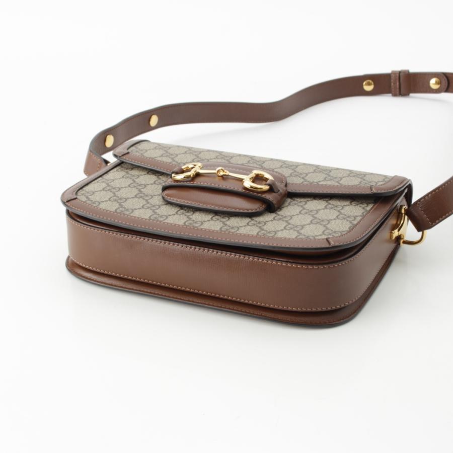 GUCCI（グッチ） GGスプリーム 1955 ホースビット ショルダーバッグ