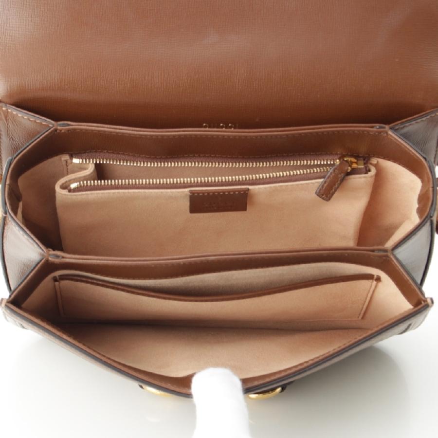 グッチ GUCCI ホースビット 1955 ショルダーバッグ GGスプリームキャンバス/レザー ベージュ/ブラウン 602204 中古 新入荷 GU0597 GUCCI（グッチ） GGスプリーム 1955 ホースビット ショルダーバッグ