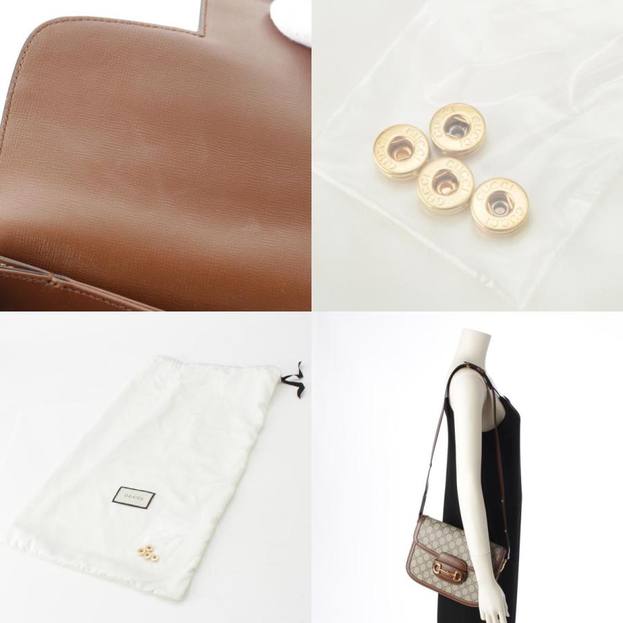 GUCCI（グッチ） GGスプリーム 1955 ホースビット ショルダーバッグ