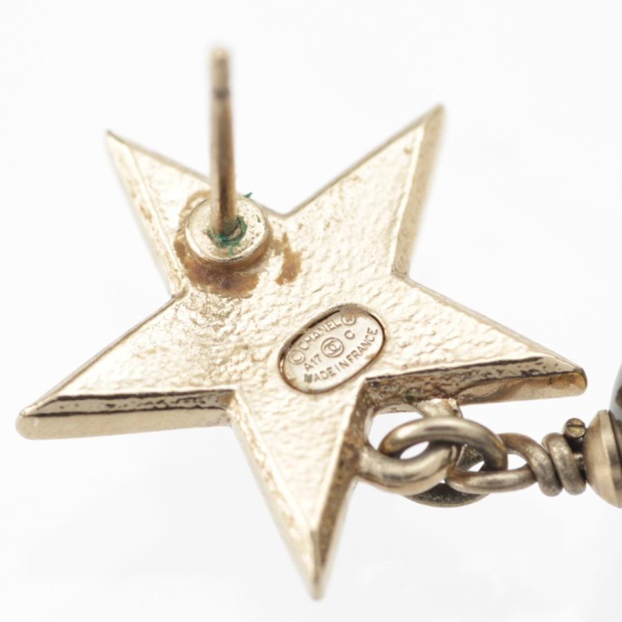 CHANEL（シャネル） 17C ココマーク スター 星 ドロップFパール ピアス