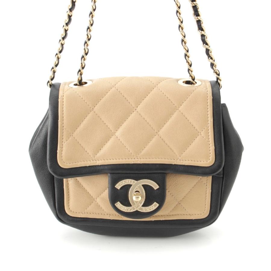 CHANEL（シャネル） 19番台 ラムスキン ミニ マトラッセ チェーン