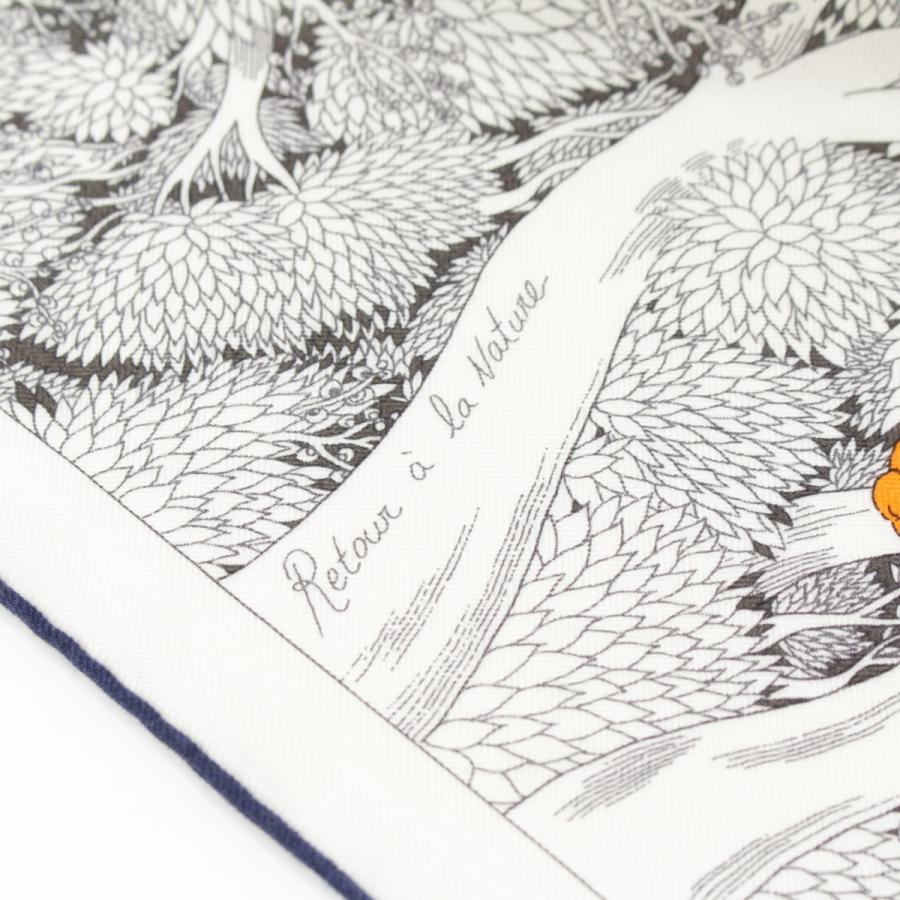 HERMES（エルメス） カレジェアン140 カシミヤ シルク Retour a la