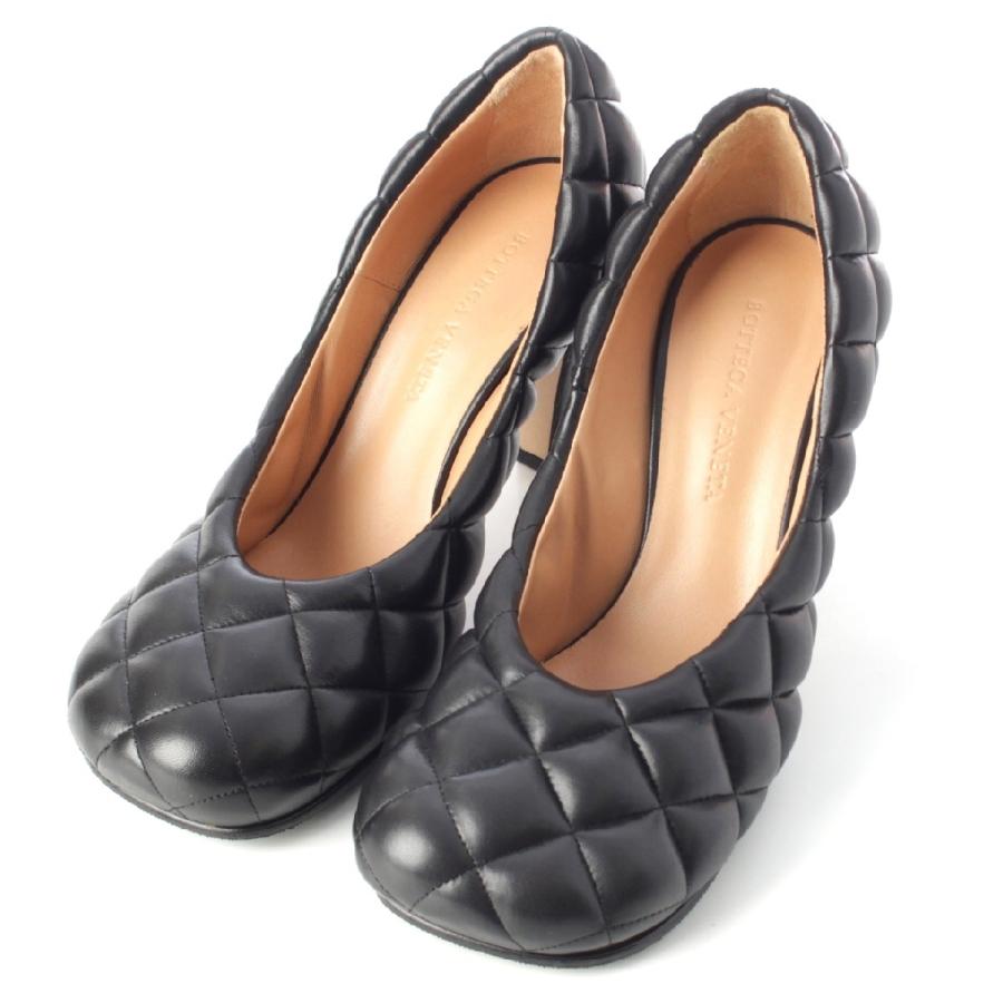 Bottega Veneta パデッドカセット キルティング ヒール パンプス Bottega Veneta パデッドカセット キルティング ヒール パンプス