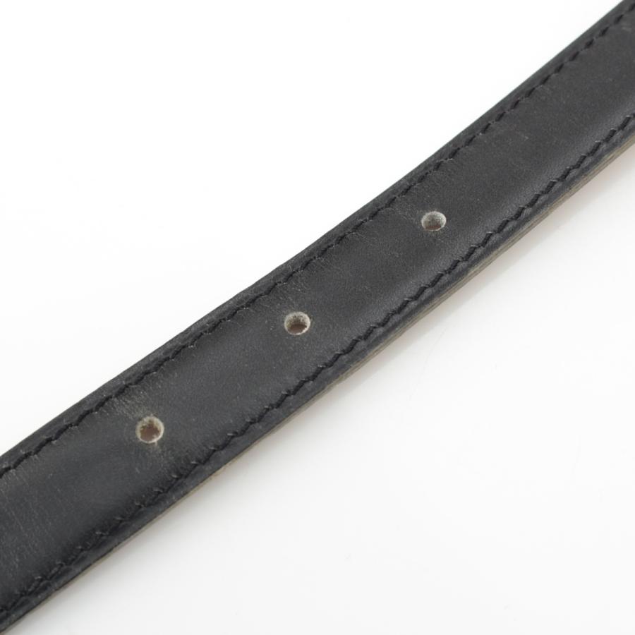 HERMES エルメス レザー コンスタンス H金具 ベルト ブラック 70