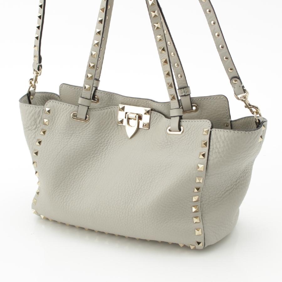 VALENTINO ヴァレンティノ ロックスタッズ 2way ショルダーバッグ VALENTINO（ヴァレンティノ） レザー ロックスタッズ ミニ 2way