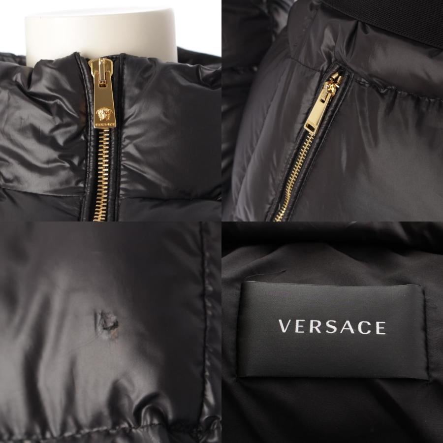 VERSACE（ヴェルサーチェ） メデューサ ダウンコート ブラック 36