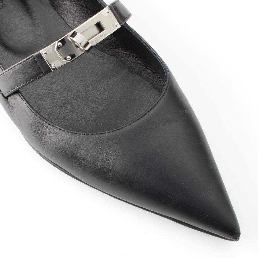 HERMES（エルメス） ケリー ポインテッドトゥ フラット バレエ