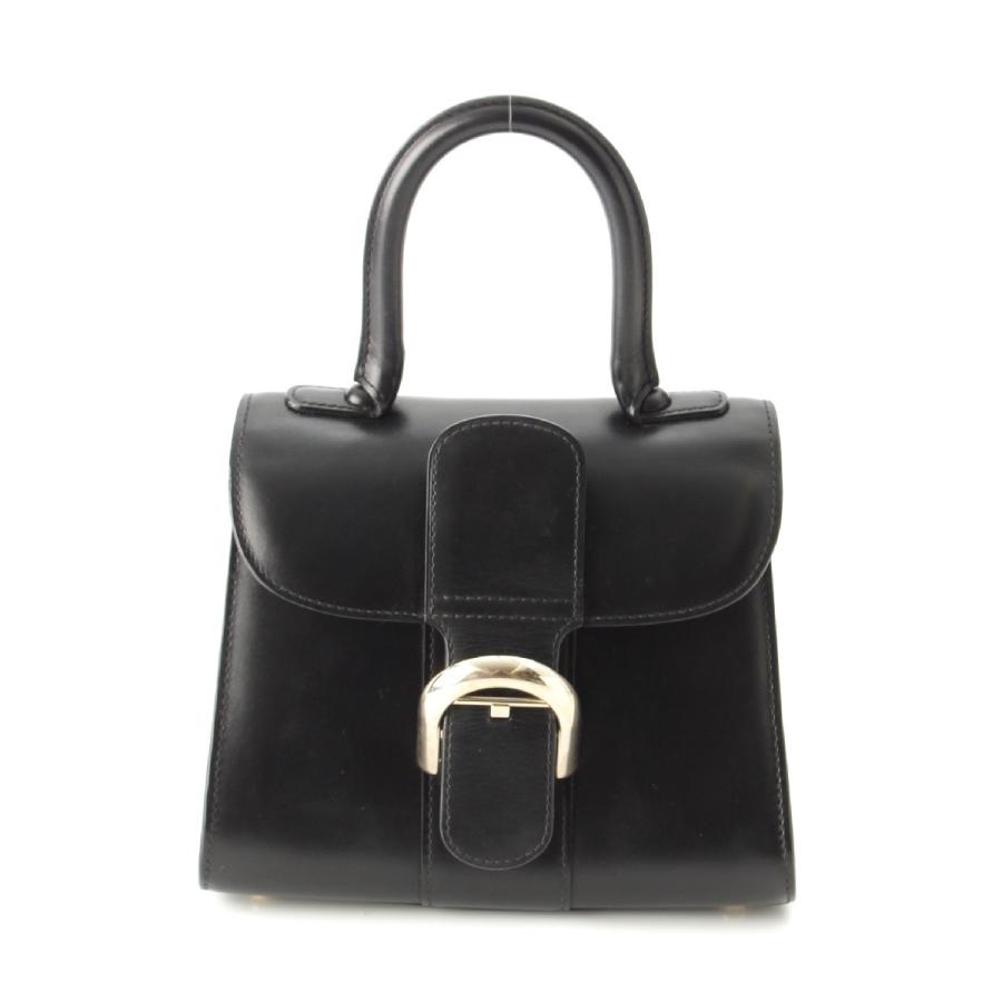 DELVAUX デルヴォー ブリヨン ミニ ボックスカーフ ミラー付き