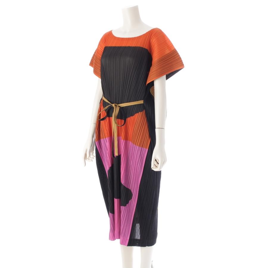 PLEATS PLEASE ikko tanaka ワンピース イッセイミヤケ ISSEY MIYAKE（イッセイミヤケ） IKKO TANAKA 田中一光 FUTOI KIGO