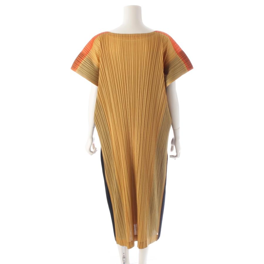 PLEATS PLEASE ikko tanaka ワンピース イッセイミヤケ ISSEY MIYAKE（イッセイミヤケ） IKKO TANAKA 田中一光 FUTOI KIGO