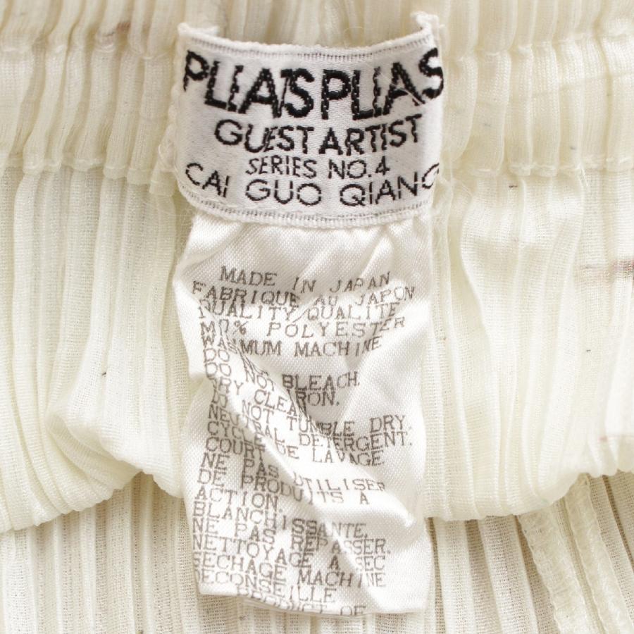 プリーツプリーズ イッセイミヤケ GUEST ARTIST CAI GUO QIANG