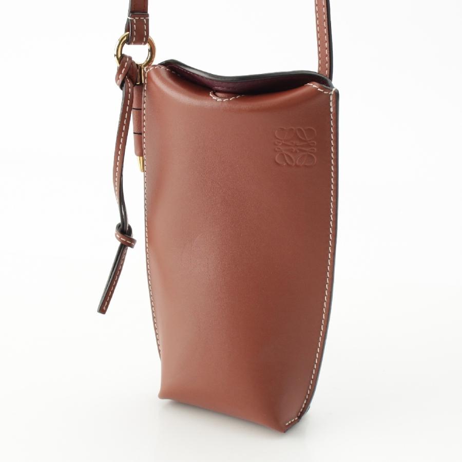 LOEWE ロエベ アナグラム ゲート ポケット レザー ショルダー