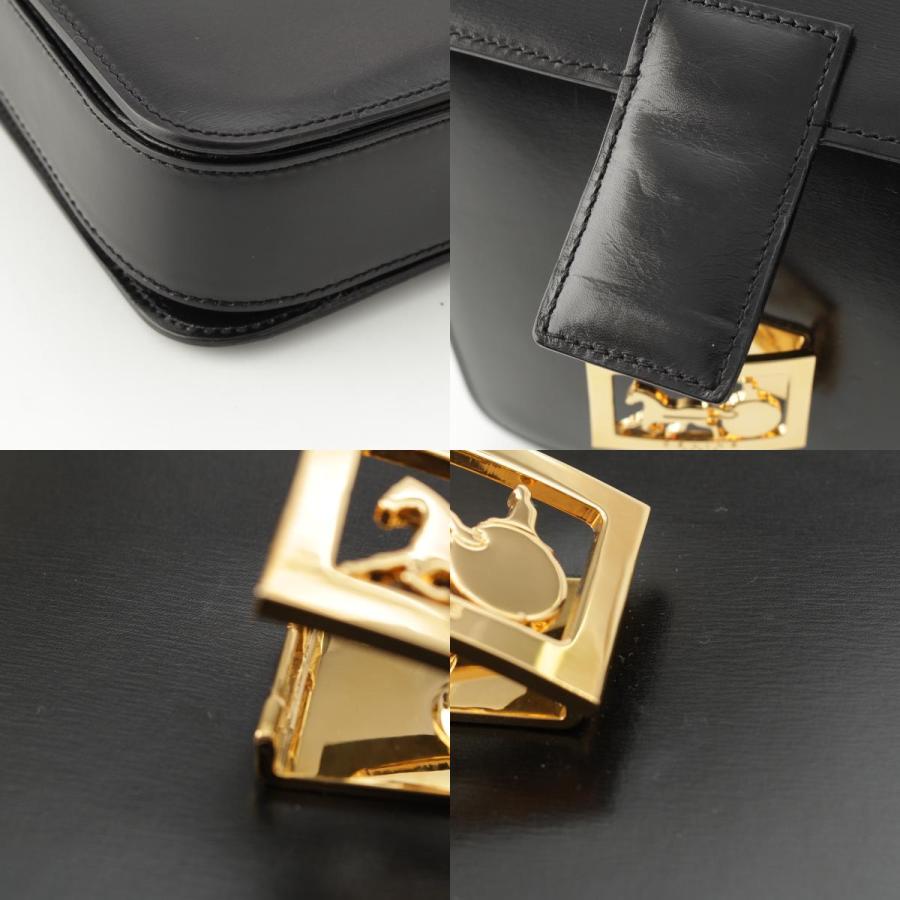 CELINE（セリーヌ） レザー ヴィンテージ 馬車金具 2way ハンドバッグ